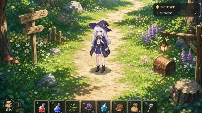魔女秘药 手绘立绘 画面 2
