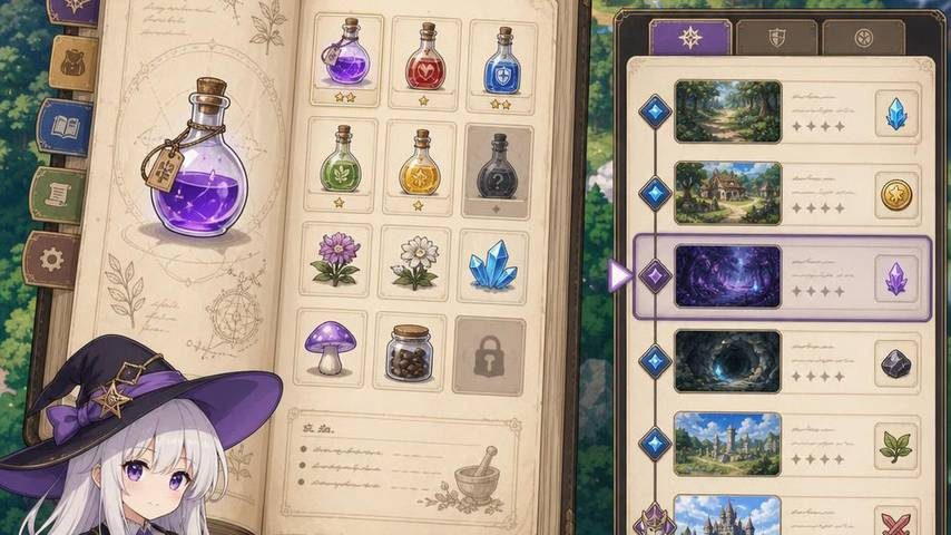 魔女秘药 资源内容 实机截图 7